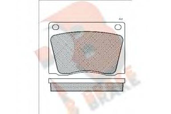 R BRAKE RB0009
