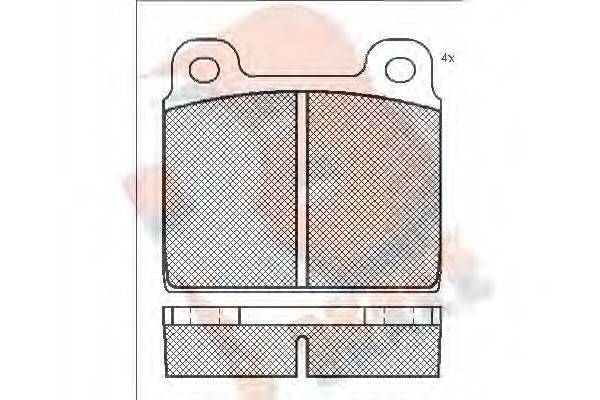 R BRAKE RB0011