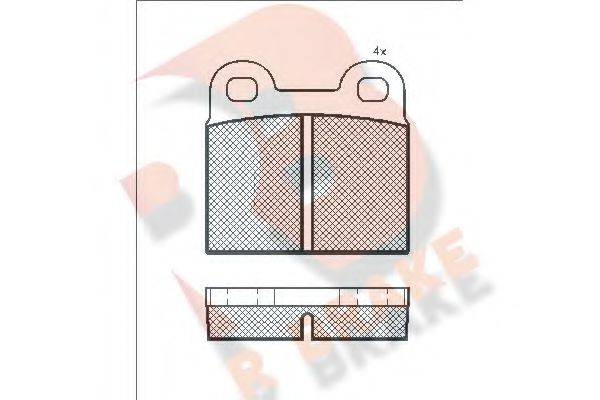 R BRAKE RB0038