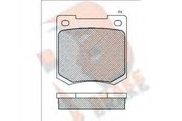 R BRAKE RB0044