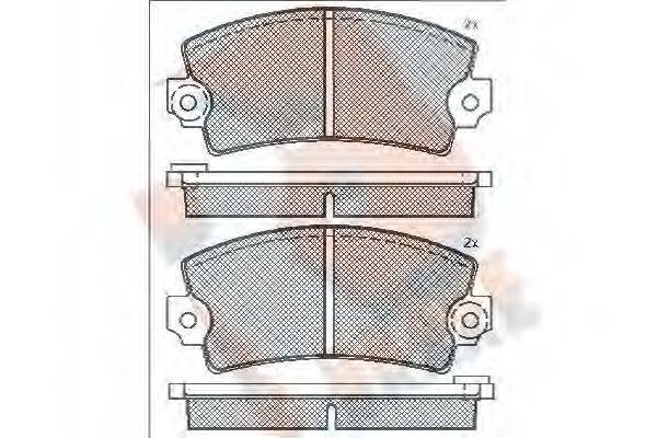 R BRAKE RB0052