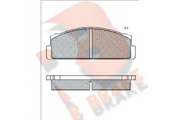 R BRAKE RB0068