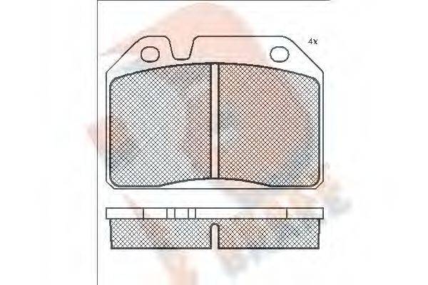 R BRAKE RB0091