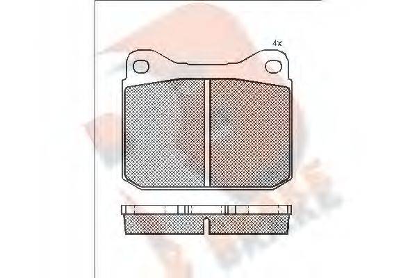 R BRAKE RB0140