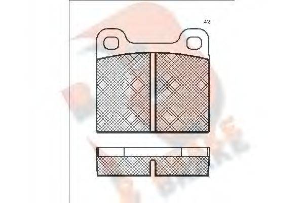 R BRAKE RB0162