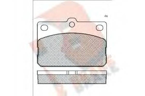 R BRAKE RB0185
