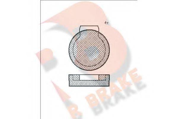 R BRAKE RB0202