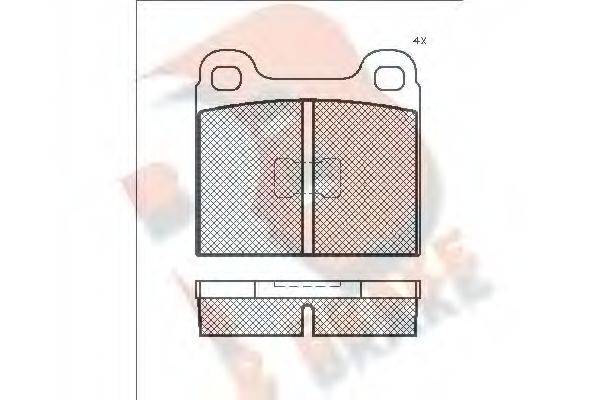 R BRAKE RB0221