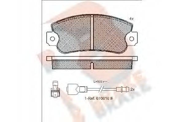 R BRAKE RB0251