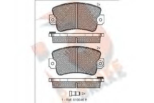 R BRAKE RB0257