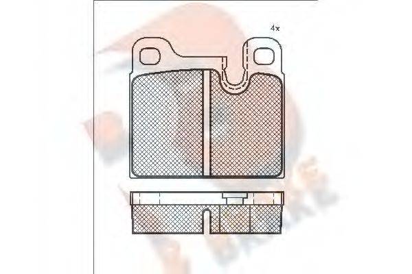 R BRAKE RB0303