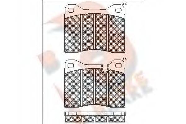 R BRAKE RB0304