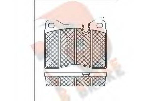 R BRAKE RB0305