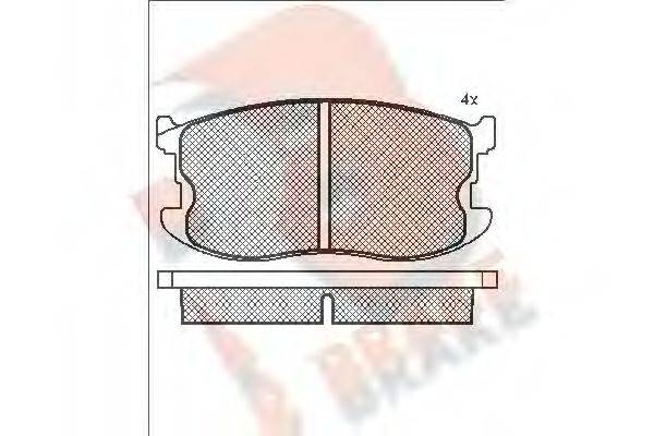 R BRAKE RB0336