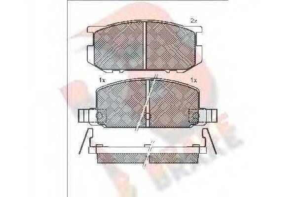 R BRAKE RB0348