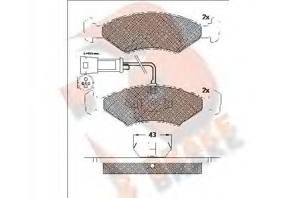 R BRAKE RB0355