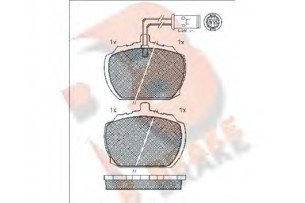 R BRAKE RB0406