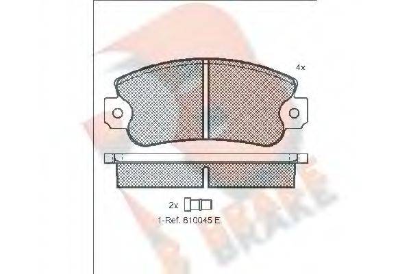 R BRAKE RB0418
