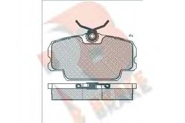 R BRAKE RB0419