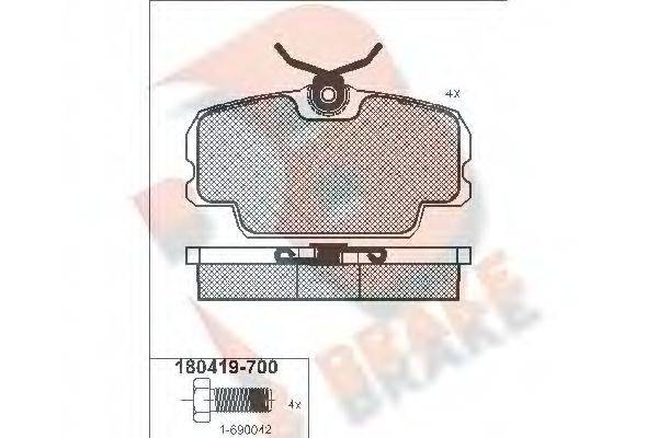 R BRAKE RB0419-700