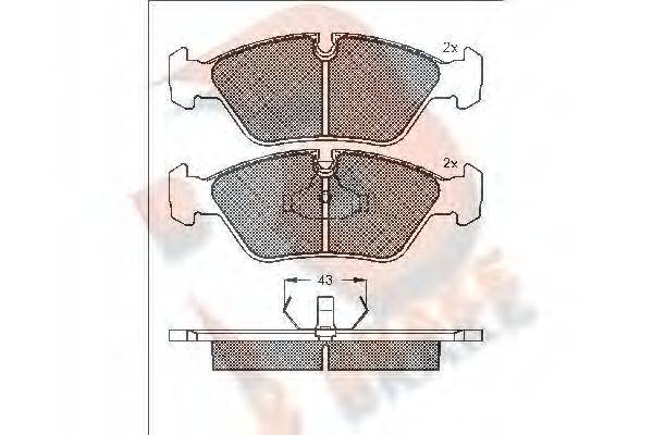 R BRAKE RB0423
