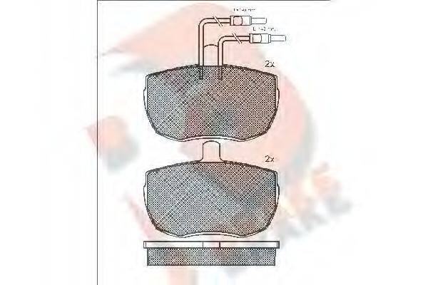R BRAKE RB0427