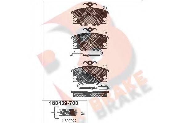 R BRAKE RB0439-700
