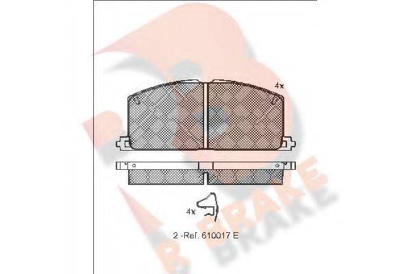 R BRAKE RB0462