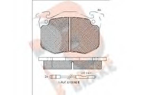 R BRAKE RB0469