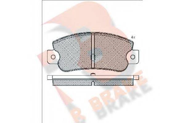 R BRAKE RB0490