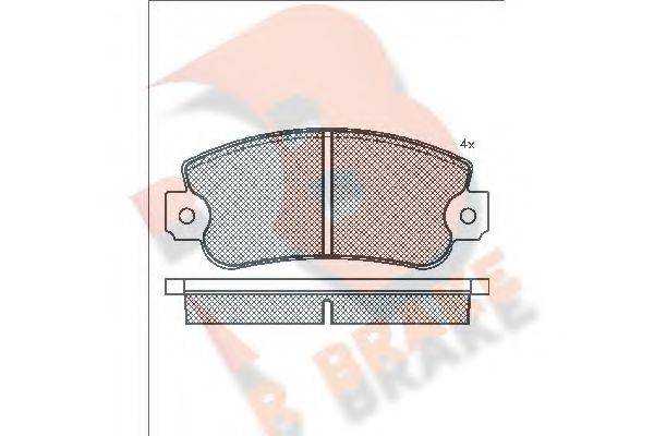 R BRAKE RB0496