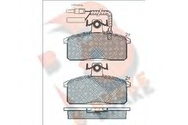 R BRAKE RB0531