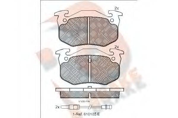 R BRAKE RB0535