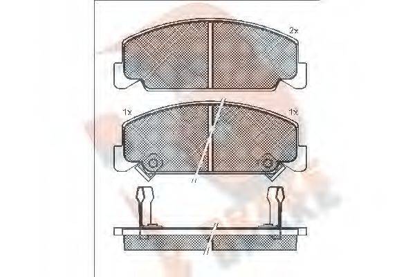 R BRAKE RB0609