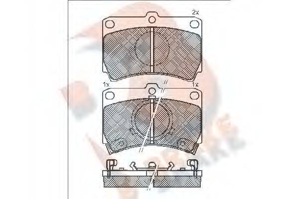 R BRAKE RB0611