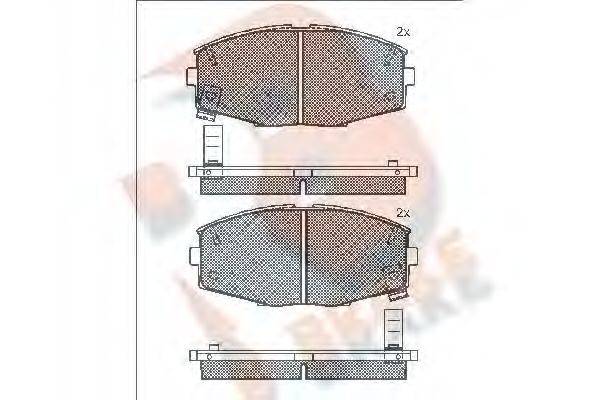 R BRAKE RB0617