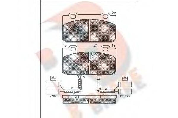 R BRAKE RB0632
