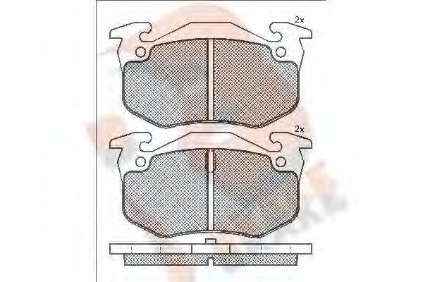 R BRAKE RB0649