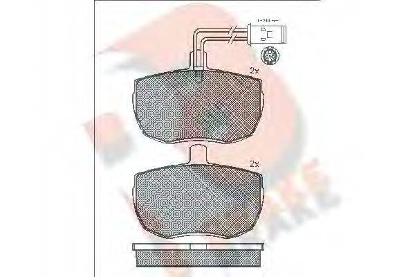 R BRAKE RB0671