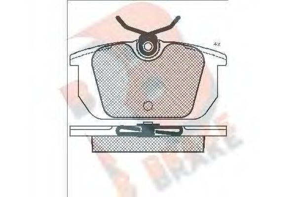 R BRAKE RB0674