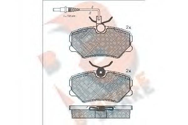 R BRAKE RB0696