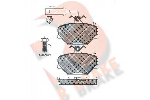 R BRAKE RB0729-203