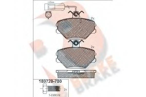 R BRAKE RB0729-700