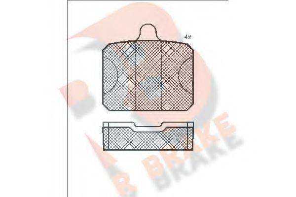 R BRAKE RB0737
