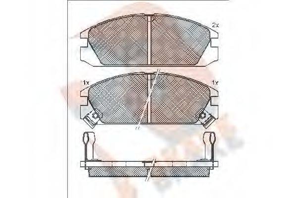 R BRAKE RB0750