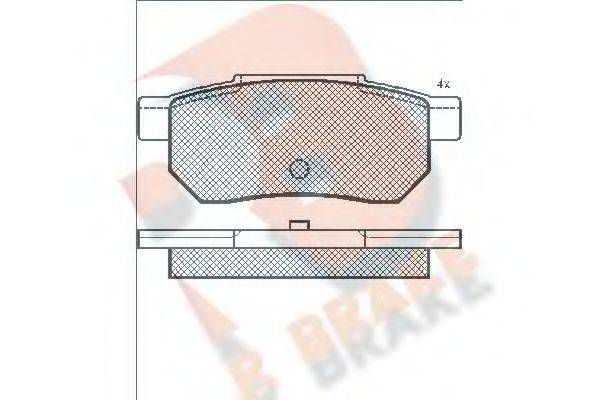 R BRAKE RB0751