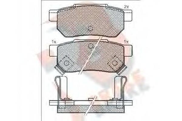 R BRAKE RB0752