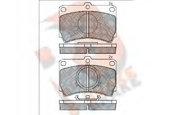 R BRAKE RB0756
