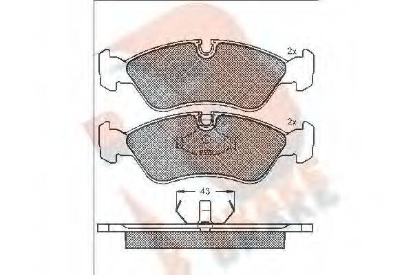 R BRAKE RB0758