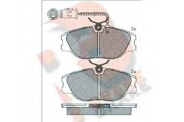 R BRAKE RB0761
